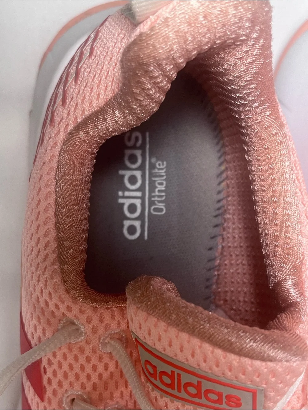 adidas Asweego Pink Sneakers with Red Three-Stripes